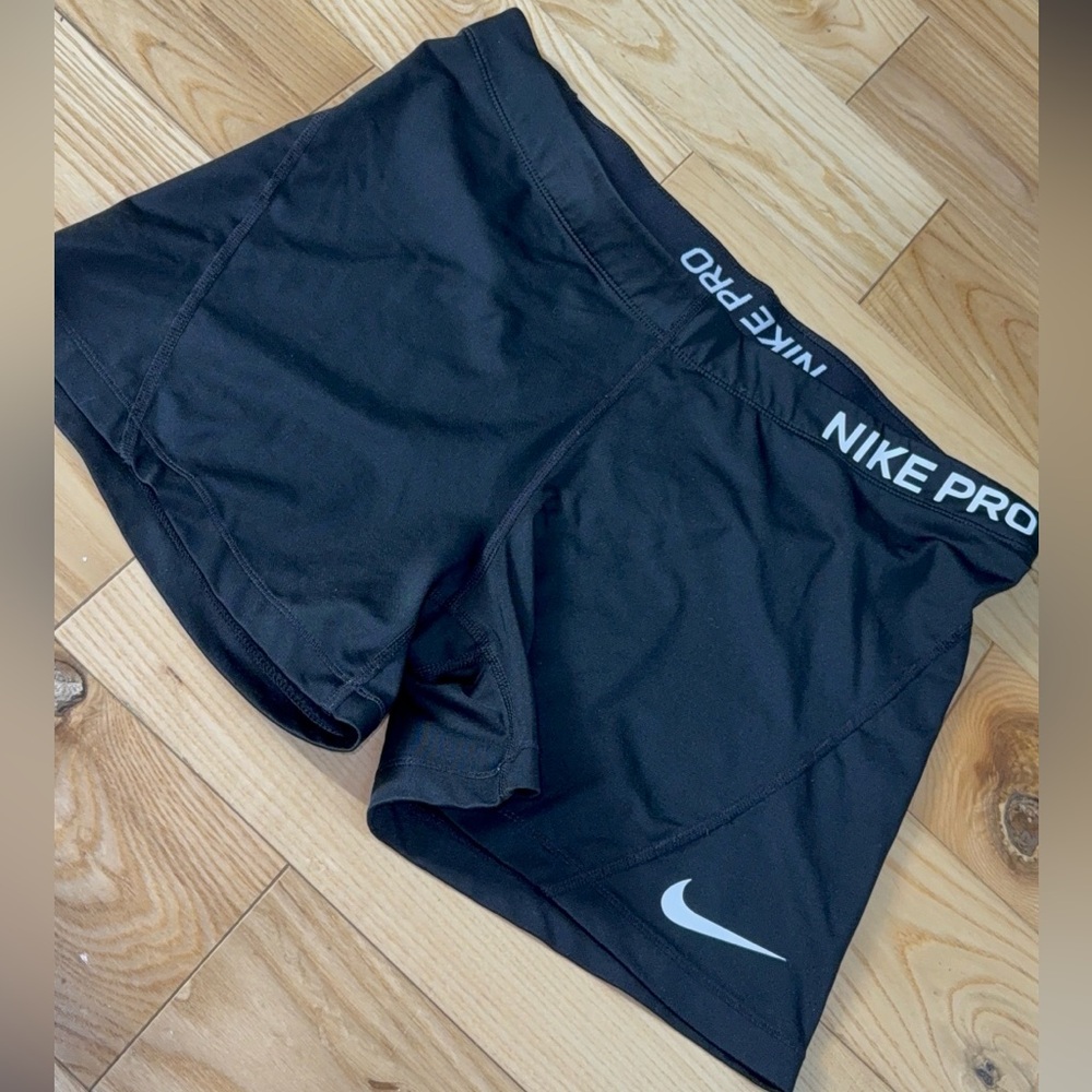 Nike Pro DriFit Spandex Black Shorts
